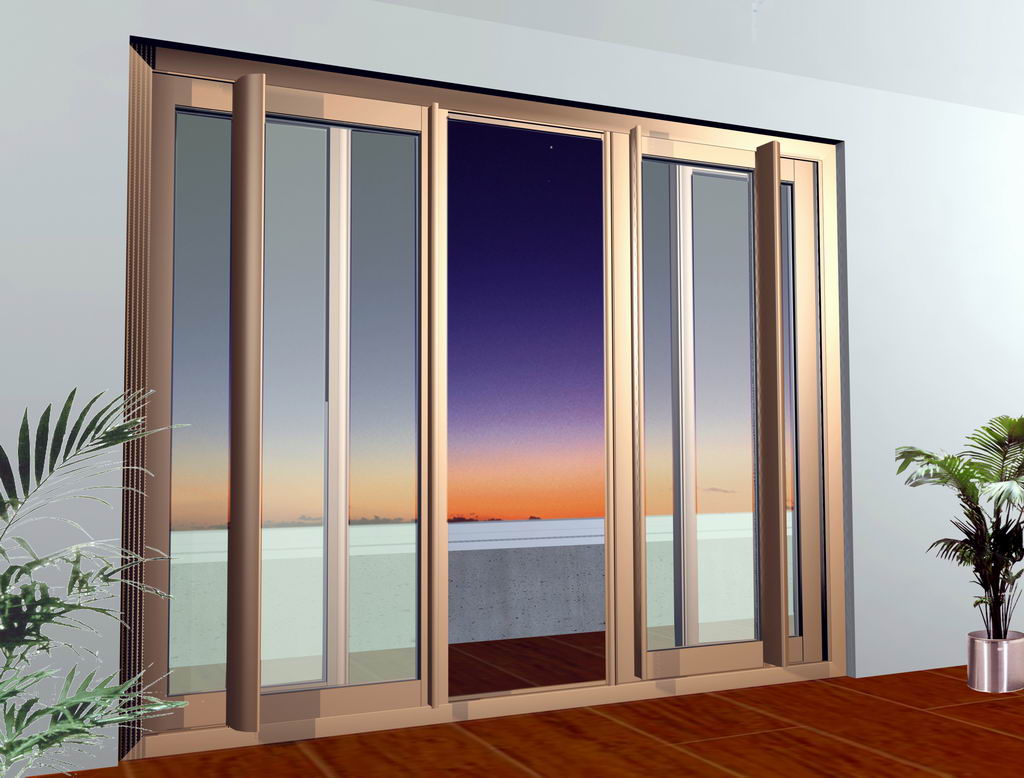 Featuring aluminum alloy windows
