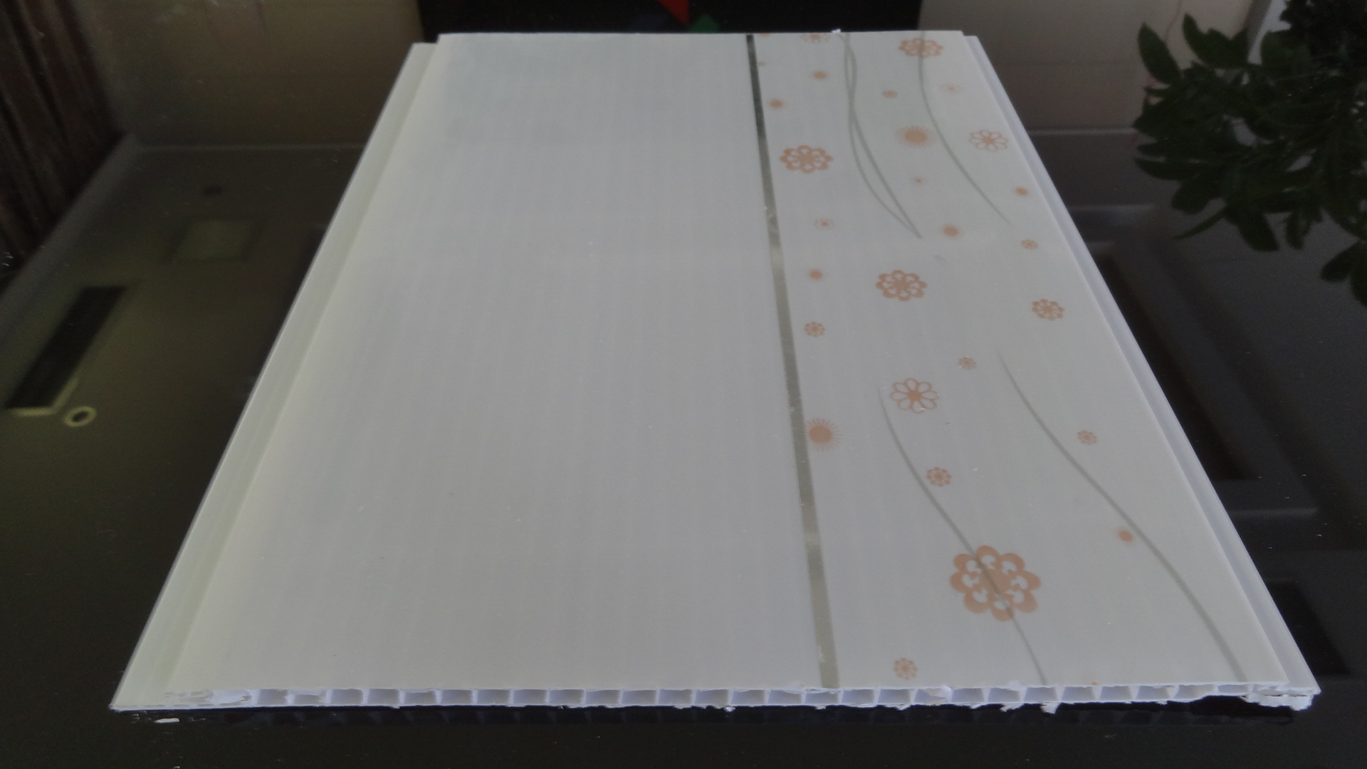 Printed PVC gusset plate